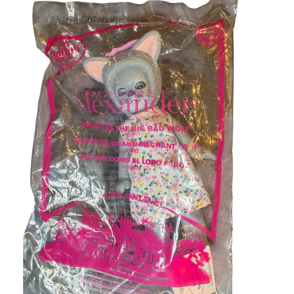McDonalds Madame Alexander Wendy as The Big Bad Wolf Happy Meal Toy 2010